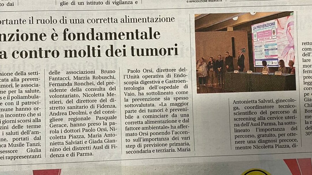 Grande successo del dibattito sulla prevenzione